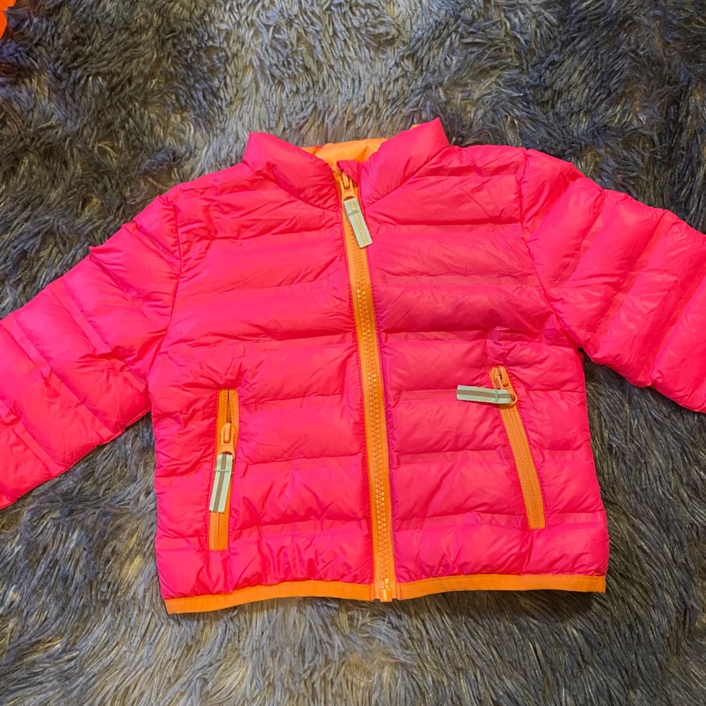 💜 2/$25 NWOT Baby Girl Puffer Jacket Cat and Jack